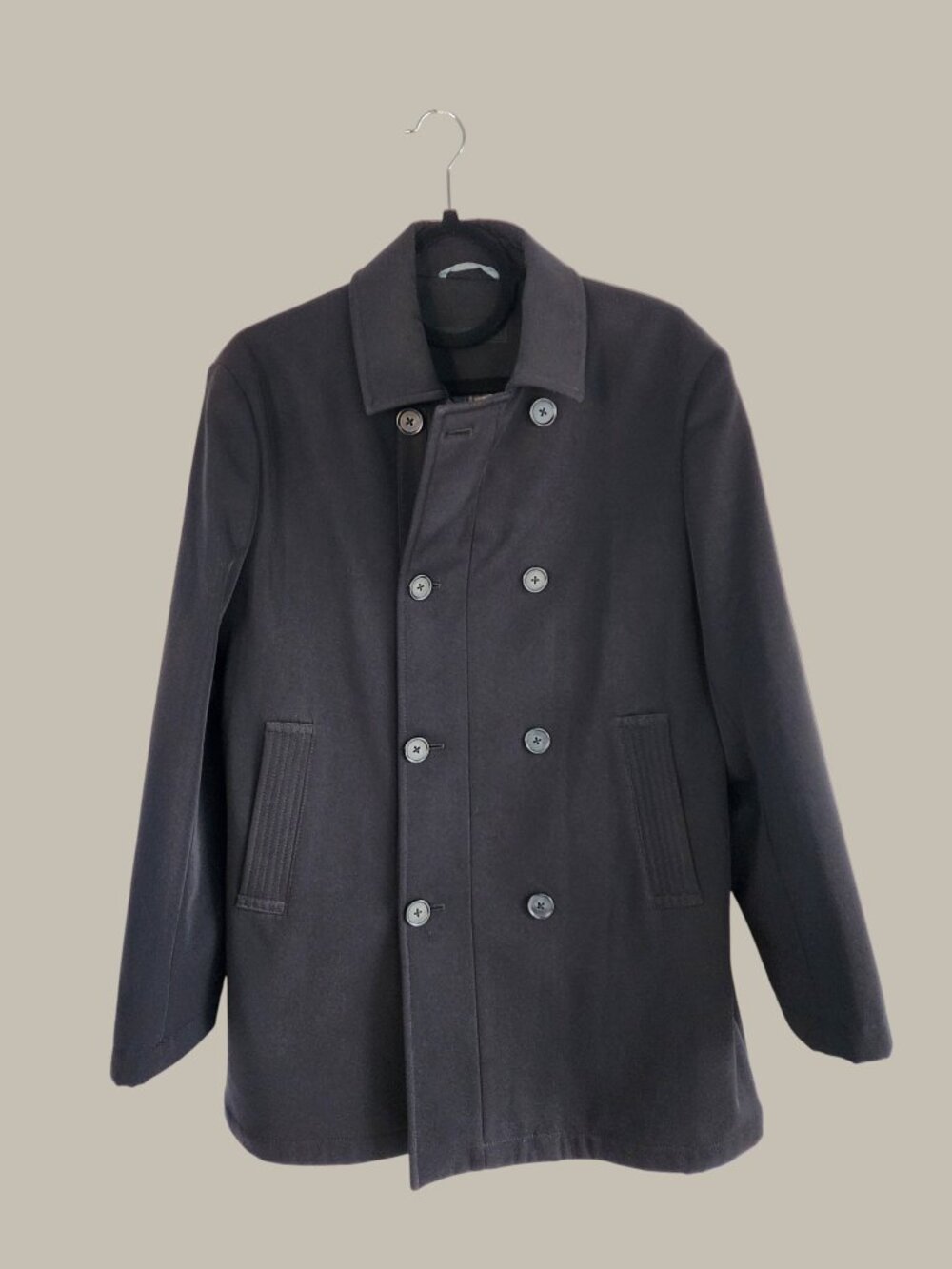 John Varvatos Mens Peacoat - Medium